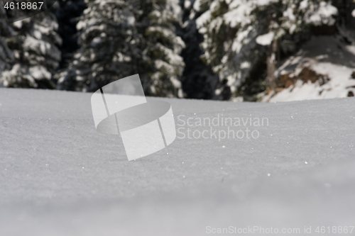 Image of snow background