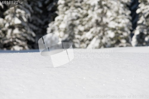 Image of snow background