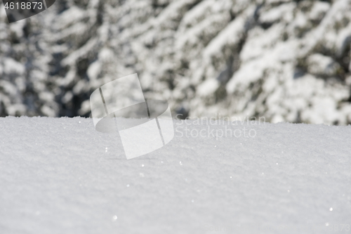 Image of snow background