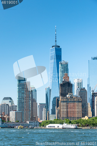 Image of New York city high rise buildings