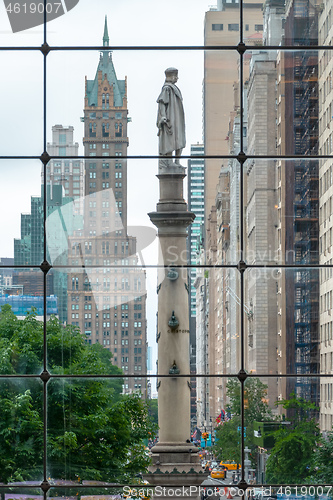 Image of Christopher Columbus Statue in New York