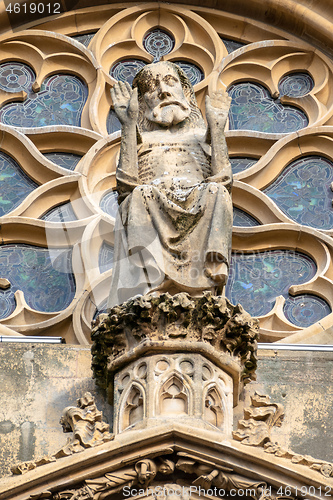 Image of detail of Saint Theobald\'s Church, Thann