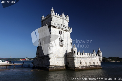 Image of EUROPE PORTUGAL LISBON TORRE DE BELEM