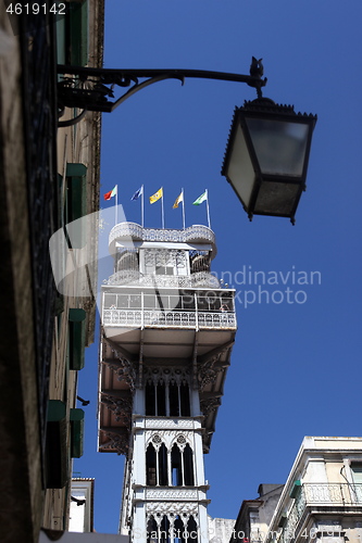 Image of EUROPE PORTUGAL LISBON ELEVADOR DE SANTA JUSTA