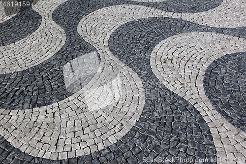 Image of EUROPE PORTUGAL LISBON OLD TOWN STONEROAD