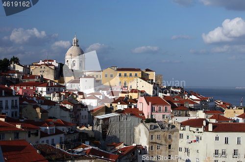 Image of EUROPE PORTUGAL LISBON ALFAMA CHURCH IGREIJA DE SANTA ENGARACIA