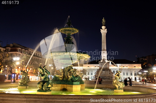 Image of EUROPE PORTUGAL LISBON ROSSIO SQUARE