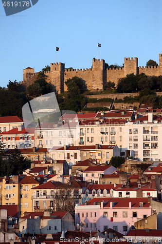 Image of EUROPE PORTUGAL LISBON BAIXA CASTELO