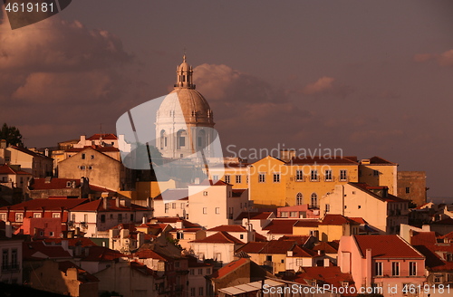 Image of EUROPE PORTUGAL LISBON ALFAMA CHURCH IGREIJA DE SANTA ENGARACIA