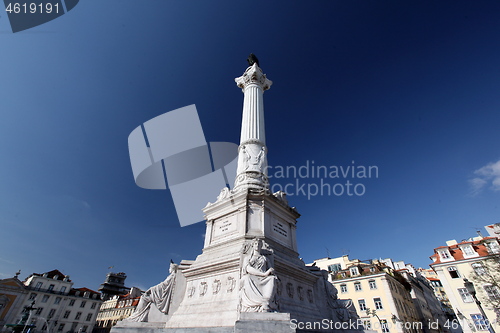 Image of EUROPE PORTUGAL LISBON ROSSIO SQUARE