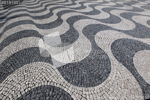 Image of EUROPE PORTUGAL LISBON OLD TOWN STONEROAD