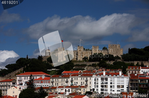 Image of EUROPE PORTUGAL LISBON BAIXA CASTELO