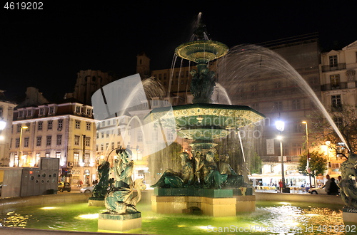 Image of EUROPE PORTUGAL LISBON ROSSIO SQUARE