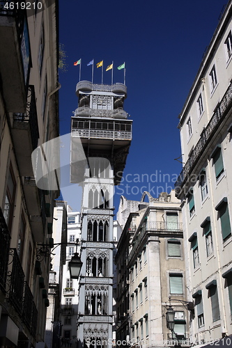 Image of EUROPE PORTUGAL LISBON ELEVADOR DE SANTA JUSTA