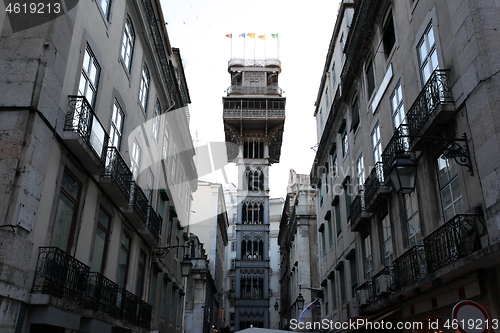 Image of EUROPE PORTUGAL LISBON ELEVADOR DE SANTA JUSTA