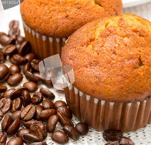 Image of Coffee Cakes Indicates Hot Drink And Brown 