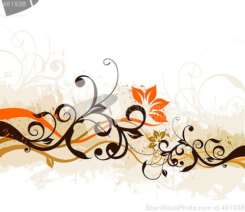 Image of floral background