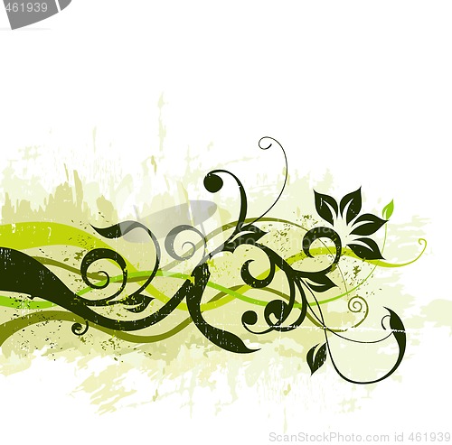 Image of floral background