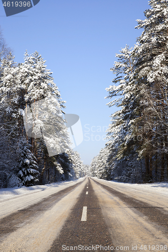 Image of Road in winter