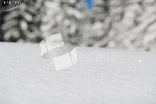 Image of snow background