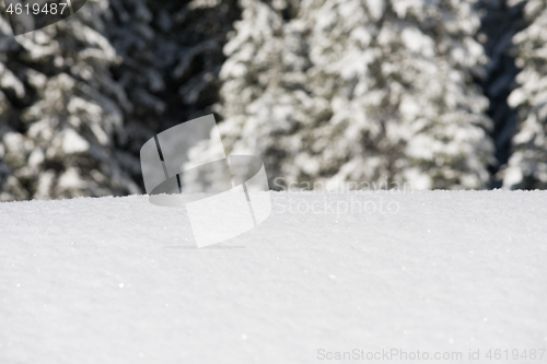 Image of snow background