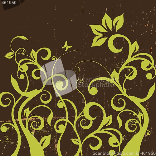 Image of floral background
