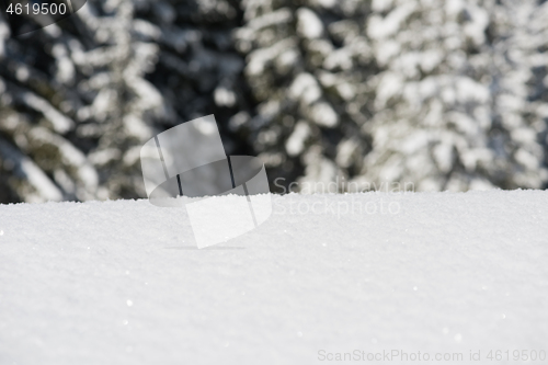 Image of snow background