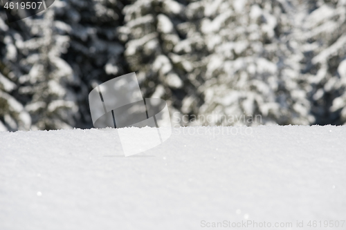 Image of snow background