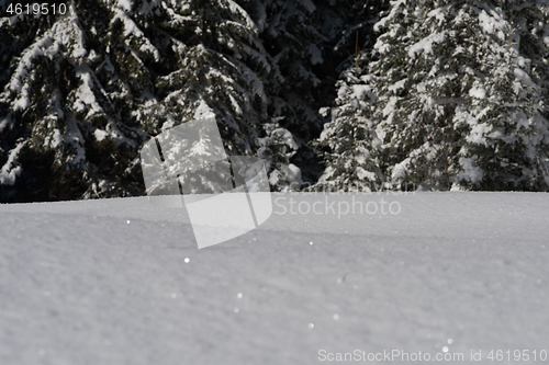 Image of snow background