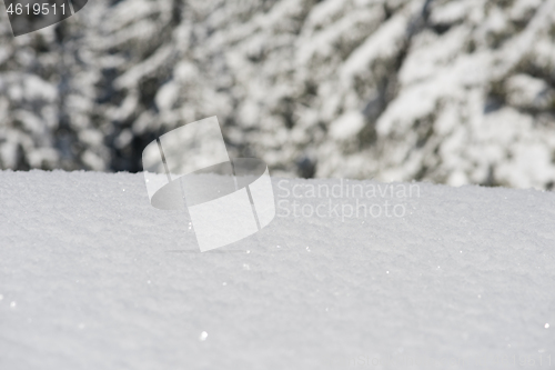 Image of snow background