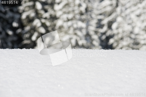 Image of snow background