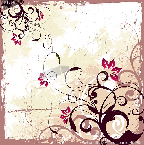Image of floral background