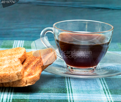 Image of Coffee In Bed Represents Morning Meal And Beds 