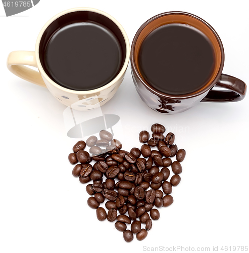 Image of Coffee Beans Love Shows Roast Restaurant And Java  