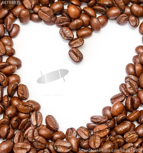 Image of Coffee Beans Cafe Means Hot Drink And Delicious 