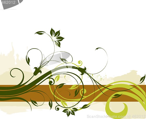 Image of floral background