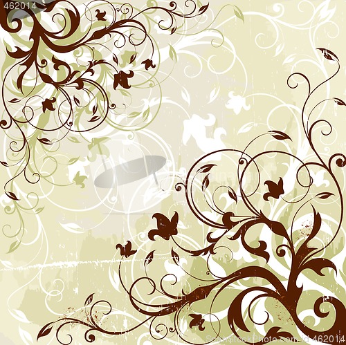 Image of floral background