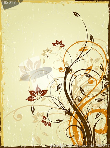 Image of floral background