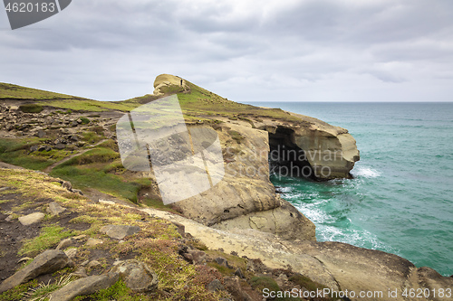 Image of Tunnel Beach New Zealand