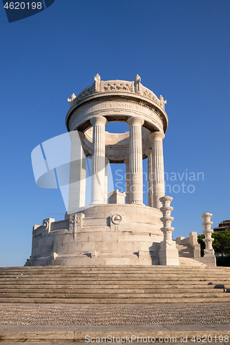 Image of monument to the fallen of Ancona, Italy