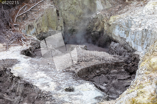 Image of geothermal activity at Rotorua in New Zealand