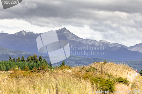 Image of mountain view in New Zealand