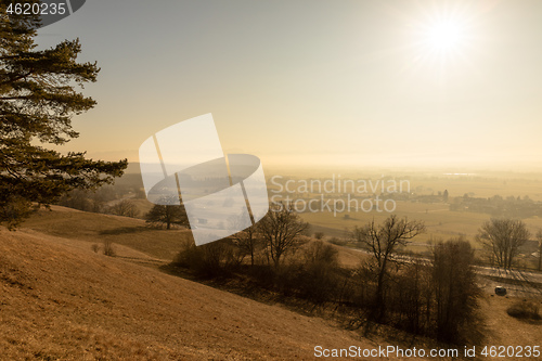 Image of sunrise at Weilheim Bavaria Germany