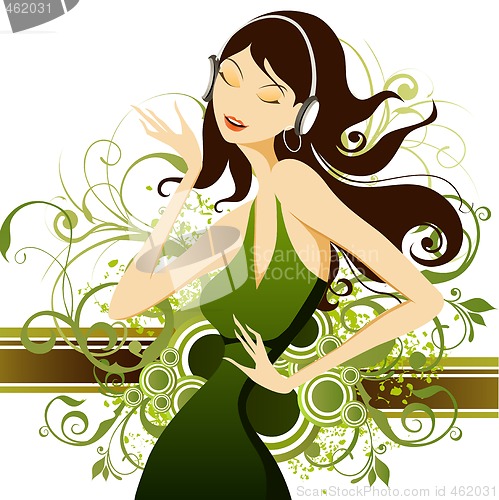 Image of fashion girl