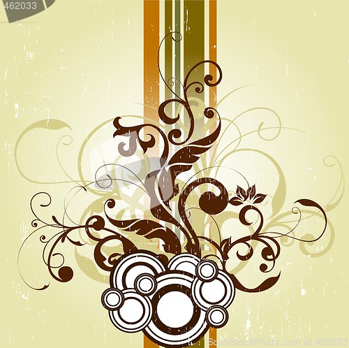Image of floral background