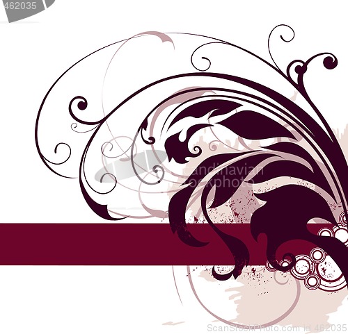 Image of floral background