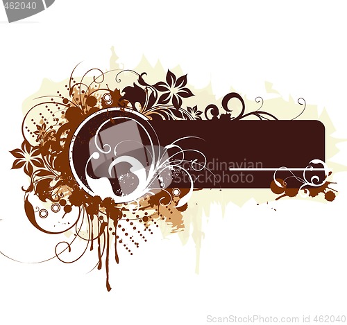 Image of floral frame