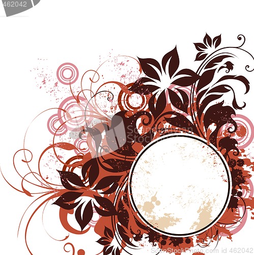 Image of floral frame
