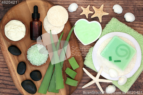 Image of  Aloe Vera Beauty Treatment for Skin Care