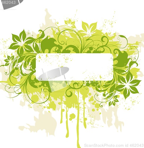 Image of floral frame